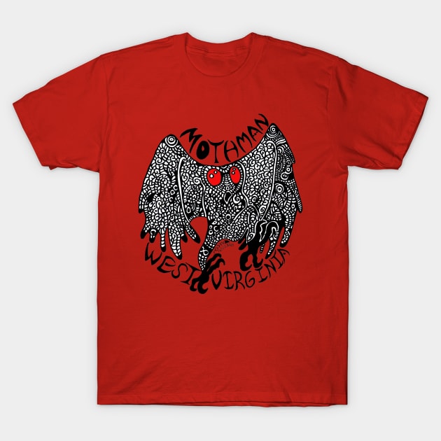 Mothman T-Shirt by NocturnalSea